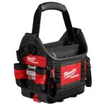 Milwaukee Electric - PACKOUTTRADE 10 Structured Tote, Black