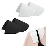 2 Pairs Shoulder Pads For Clothes Sewing Shoulder Pads For Women Clothes Shoulder Pads Soft Sponge Reusable Shoulder Pads For Clothes Sewing Soft Foam Padded Covered Set