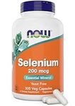Now Foods Selenium 200mcg Capsules,