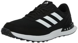 adidas Men's S2G Spikeless 24 Golf Shoes, Core Black/Footwear White/Iron Metallic, 7.5 UK Wide