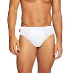 o-day Liabel® Pack of 6 Men's Briefs 100% Cotton Underwear Set for Men and Boys - White - M