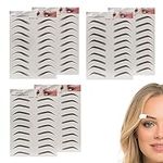 6 Sheets Eyebrow Tattoo Stickers 6D