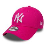 New Era New York Yankees Kids 9forty Adjustable Mlb League Pink/White - Youth