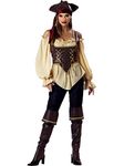 Generique - Premium pirate costume for women- M