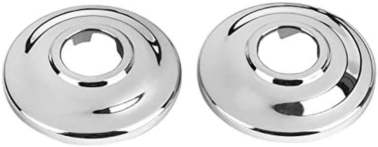 IMPRESA [2 Pack] Shower Arm Flange Replacement for Moen AT2199 Shower Systems Universal Escutcheon Shower Plate for Moen Shower System - Chrome Stainless Steel Flange for Shower - 2.5 DIA