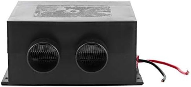Portable 12V Car Heater, 300W/600W Universal 2 Hole Car Windshield Heater & Cooling Fan Defroster Double Gear Switch