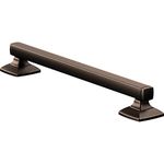 Moen YG5112ORB Bathroom Safety 12-Inch Stainless Steel Transitional Bathroom Grab Bar, Oil-Rubbed Bronze