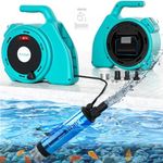 Portable Transfer Pump for Makita 18V,630GPH Cordless Submersible Water Pump 120 W 2400 L/H Garden for Clean/Dirty Water Ultra Silent Drainage for Fish Tanks, Basement Ponds Tubs and Pools(No Battery)