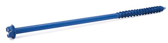 CONFAST 1/4" x 6" Hex Head Concrete Screw Anchor with Drill Bit (100 per Box)