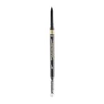 L’Oréal Paris Brow Stylist Definer Mechanical Eyebrow Pencil, With an Ultra-Fine Tip of 0.5mm for Well-Defined Brows, Easy to Blend, Integrated Spoolie Brush, Waterproof & Smudge-proof, Brunette, 90mg