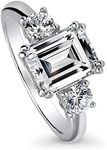 BERRICLE Sterling Silver 3-Stone We