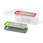 Starfrit Gourmet - Grate and Store Set - 3 Grating Blades: Fine, Coarse and Parmesan Blades - Storage Case