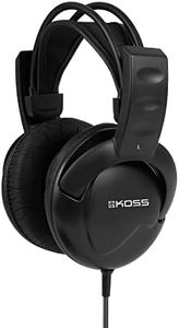 Koss UR20 Over-Ear Headphones, Flexible Sling Headband, Black