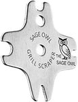 Sage Owl BBQ Grill Scraper for Outd