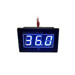 Automotive Authority LLC® 36V Golf Cart Digital Volt Meter Battery Gauge for Club Car EZGO Yamaha 36 Volts - Blue