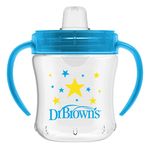 Dr. Brown’s™ Soft Spout Transition Cup, 6 oz/180 ml Blue