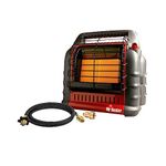 Mr. Heater Portable Big Buddy Propane Heater with 10-Feet Propane Hose Assembly and Propane Tank Refill Adapter Bundle (3 Items)