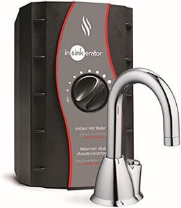 InSinkErator H-HOT100 Push Button Instant Hot Water Dispenser System, Chrome