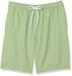 Amazon Essentials Men's 9" Quick-Dry Swimming Trunks, Sage Green, S