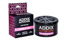 ADDIX AUTOCARE Auto Care Car Perfume | Car Air Freshener | Car Perfumes For Dashboard | Car Accessories | Car Dashboard Accessories | Long Lasting Fragrance | Upto 60 Days | Gel(Bubblegum)