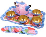 Toyshine 14 Pcs Stainless Steel Kitchen Set Tea Party Kitchen Set Toy for Girls Boys - Model C