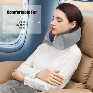 Cirorld Memory Foam Travel Pillow – Ergonomic Neck Support