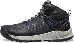 KEEN Men's NXIS EVO Mid WP, Magnet Bright Cobalt, 12