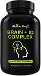 Nootropic Memory Supplement for Brain Support - Memory Pills for Brain Boost and Natural Energy Booster - Vitamin B 12 Bacopa Monnieri Rhodiola Rosea DMAE Ginkgo Biloba Phosphatidylserine Supplement