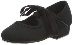 Roch Valley 'LHC' Low Heel Canvas Tap Shoe Black 10 UK / 28 EU