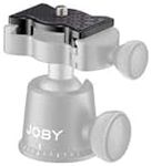 JOBY QR 3K PRO Plate, Compact Replacement Plate for GorillaPod 3K PRO, Arca-Swiss Compatible for 3K Ball Head, Holds Premium Mirrorless Cameras, for Photographers, Videographers - Black