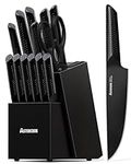 Astercook Knife Set, 15 Pieces Chef