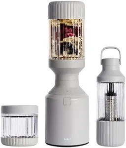 Beast Blender + Hydration System | Blend Smoothies and Shakes, Infuse Water, Kitchen Countertop Design, 1000W (Pebble Grey)