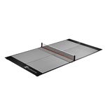 MD Sports 4-Piece Table Tennis Tabletop, Gray & Black (Midsize Conversion Top), 84''