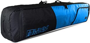 Element Equipment Deluxe Padded Snowboard Bag - Premium High End Travel Bag Blue Ripstop 157