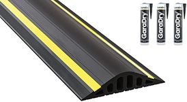 40mm High Garage Door Flood Barrier Threshold Kit 5.56m | Flexible PVC | Complete Kit Includes 3 Adhesives | GaraDry