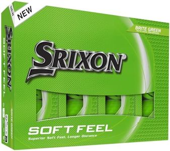 Srixon Soft Feel Golf Balls, Soft Feel 14, Brite Green