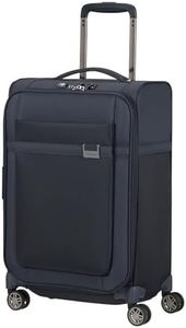 Samsonite Airea - Spinner S extensible, Bagage cabine, 55 cm, 38/43,5 L, Bleu (Dark Blue)