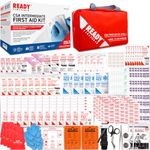 Ready First Aid - CSA Type 3 Intermdiate First Aid Kit - Suitable For Workplace With A Moderate Or High Risk Work Environment Including First Aid Bag (Large For 51-100 Workers)