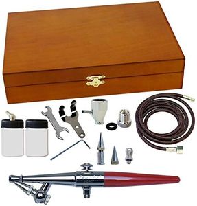 Paasche Airbrush Single Action Airbrush in Wood Case