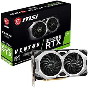 msi Gaming GeForce RTX 2060 Super 8GB GDRR6 256-Bit HDMI/DP G-Sync Turing Architecture Overclocked Graphics Card (RTX 2060 Super Ventus GP OC) (RTX 2060 Super Ventus GP OC)