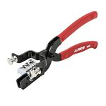 ARES 10024-3-in-1 Small Range Tubing Bender Pliers - Easily Make 180 Degree Bends in Brass, Copper, Steel, Stainless and Aluminum - Works for 1/8-Inch, 3/16-Inch, and 1/4-Inch Tubing