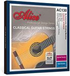 Alice 2 Pack Classical Guitar Strings, Nylon Classical Guitar Strings 6 String Silver Plated Copper & Winding Anti-Rust Coating, Hard Tension