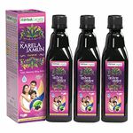 Herbal Canada Karela Jamun | Pack of 3 | May Helpful In maintaining Sugar Level | Immunity Booster | Purifies Blood | 100% Ayurvedic (1 LTR)