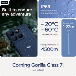 Motorola Edge 60 Smartphone, 12GB RAM 512GB – Gibraltar Sea
