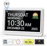Digital Clock with Date and Day of 