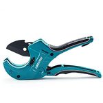 Libraton PVC Pipe Cutter 63mm, Large PVC Cutter, Improved Blade for Heavy-Duty, Plastic Pipe Cutter for Cutting PVC Pipe, PEX Pipe, Plastic Pipes