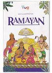 Illustrated Ramayana for Kids - Mythology Story Book for Kids with Colourful Pictures- Fun Learning Book for 5+ Year Old Children - Bedtime Stories - With Interactive Game, Shlokas, Virtues & Morals