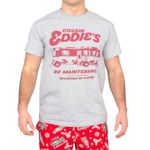 Christmas Vacation Cousin Eddie's RV Maintenance Adult Gray T-Shirt (Adult XXX-Large)