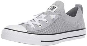 Converse Women's Chuck Taylor All Star Shoreline Knit Sneaker, Wolf Grey, 6 UK