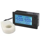 amiciSense DC 0~300V Battery Monitor, 6 in 1 Power Meter/Coulomb Meter with Voltage, Current, Power, Energy, Battery Capacity and Battery Ah Tester, Bluetooth App Connectivity (400A)